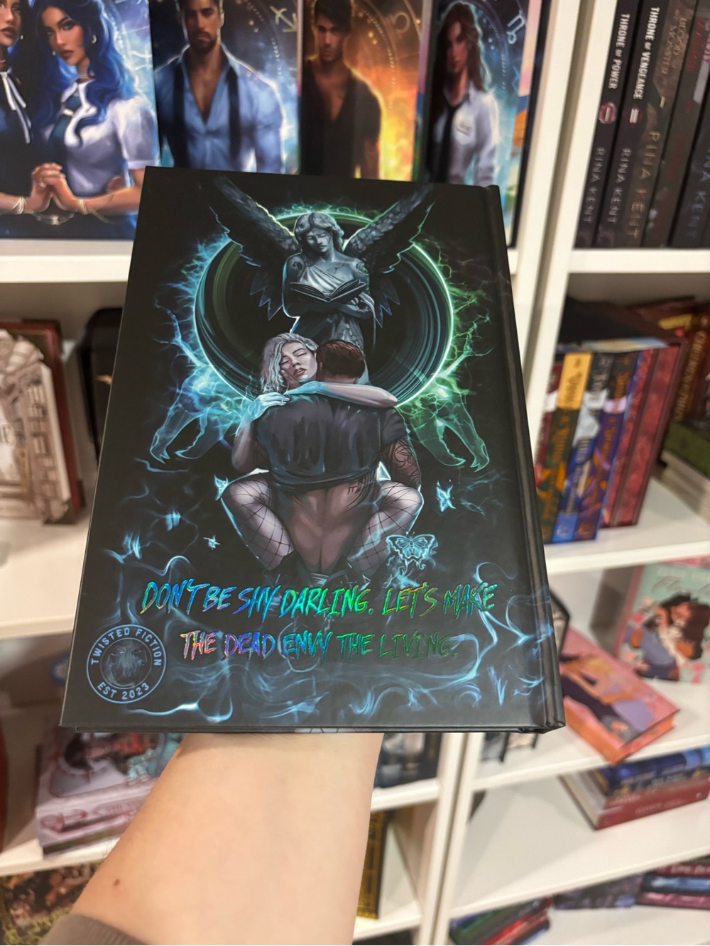 Twisted fiction Insatiable Hunger by C. Hebert - Dark Fantasy Hardcover - Picture 2 of 5